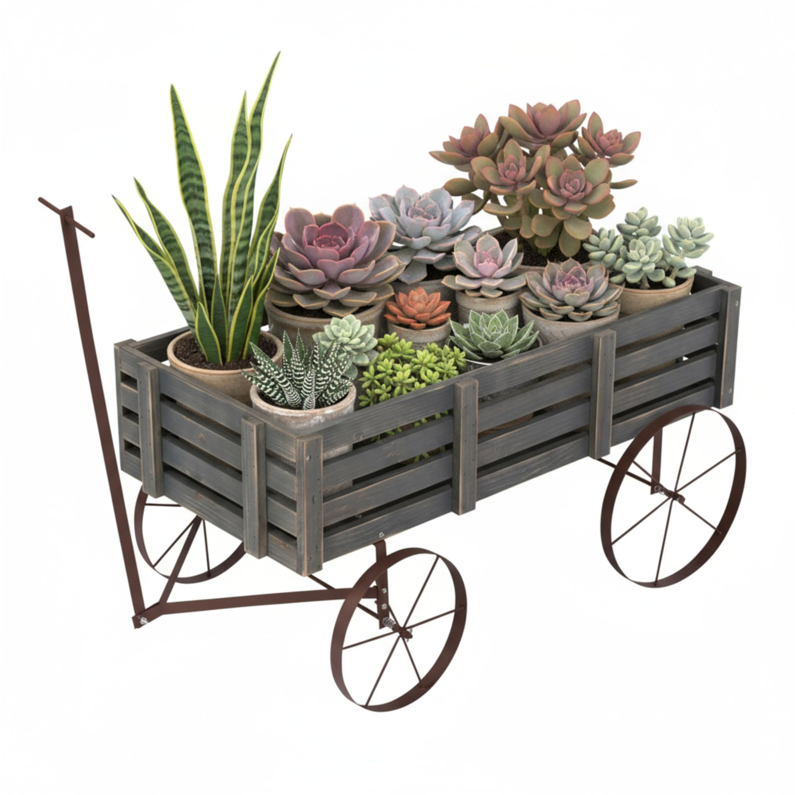 Amazon.com : Shine Company Decorative Buckboard Wagon Garden