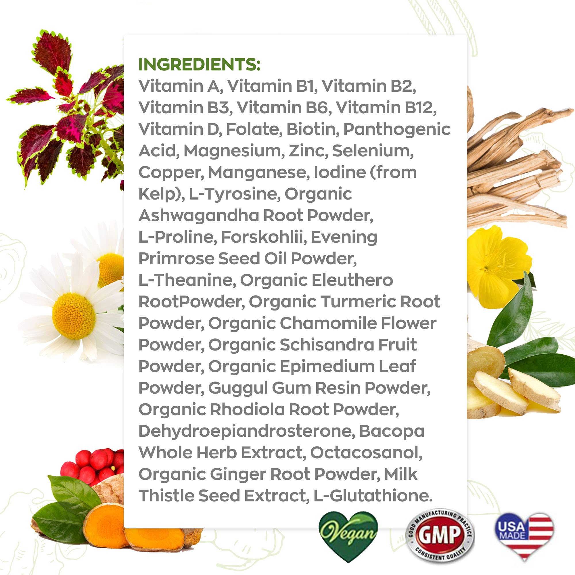 Endoglan Thyroid Support, Complete Formula to Boost Brain Function and