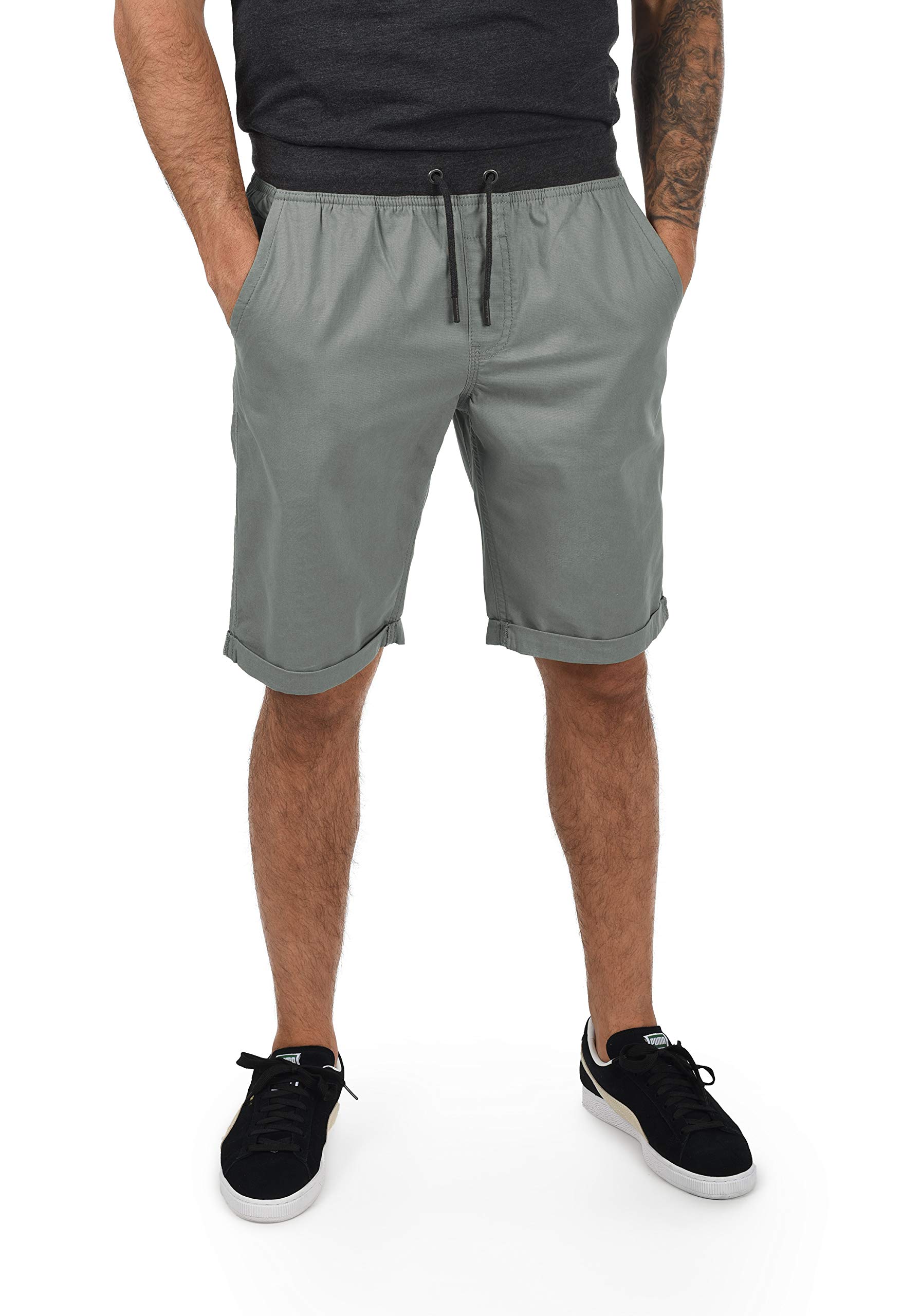 Blend BHClaude Herren Herren Chino Shorts Bermuda Kurze Hose mit Kordel Regular Fit