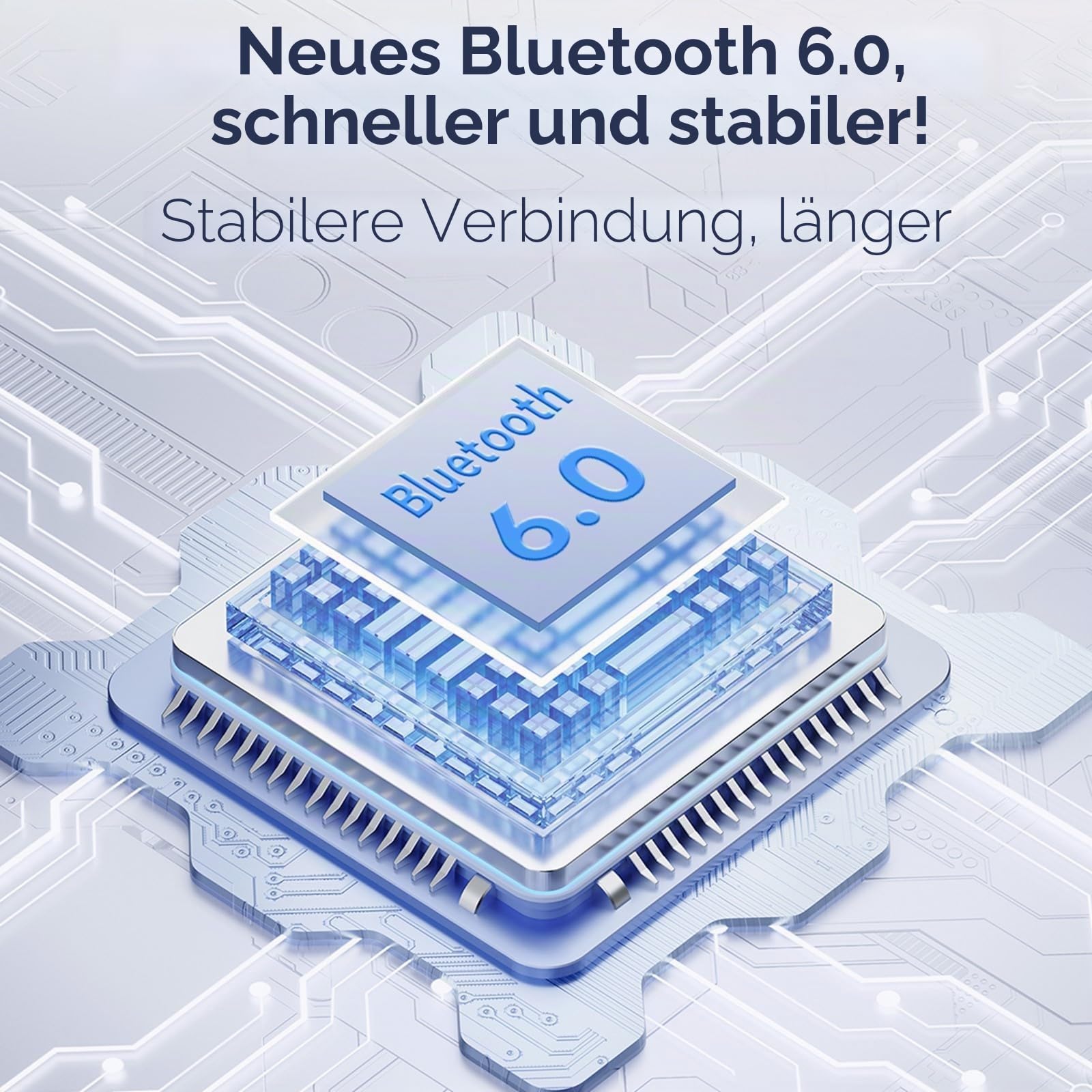 2025 NEUE NE20 AI-Übersetzer-Ohrhörer Echtzeit, 3-in-1 Bluetooth 6.0 Übersetzer-Kopfhörer mit 6 Übertragungsmodi, LCD-Touchscreen für 135 Sprachen/Akzente, 60 Stunden Spielzeit für Reisen