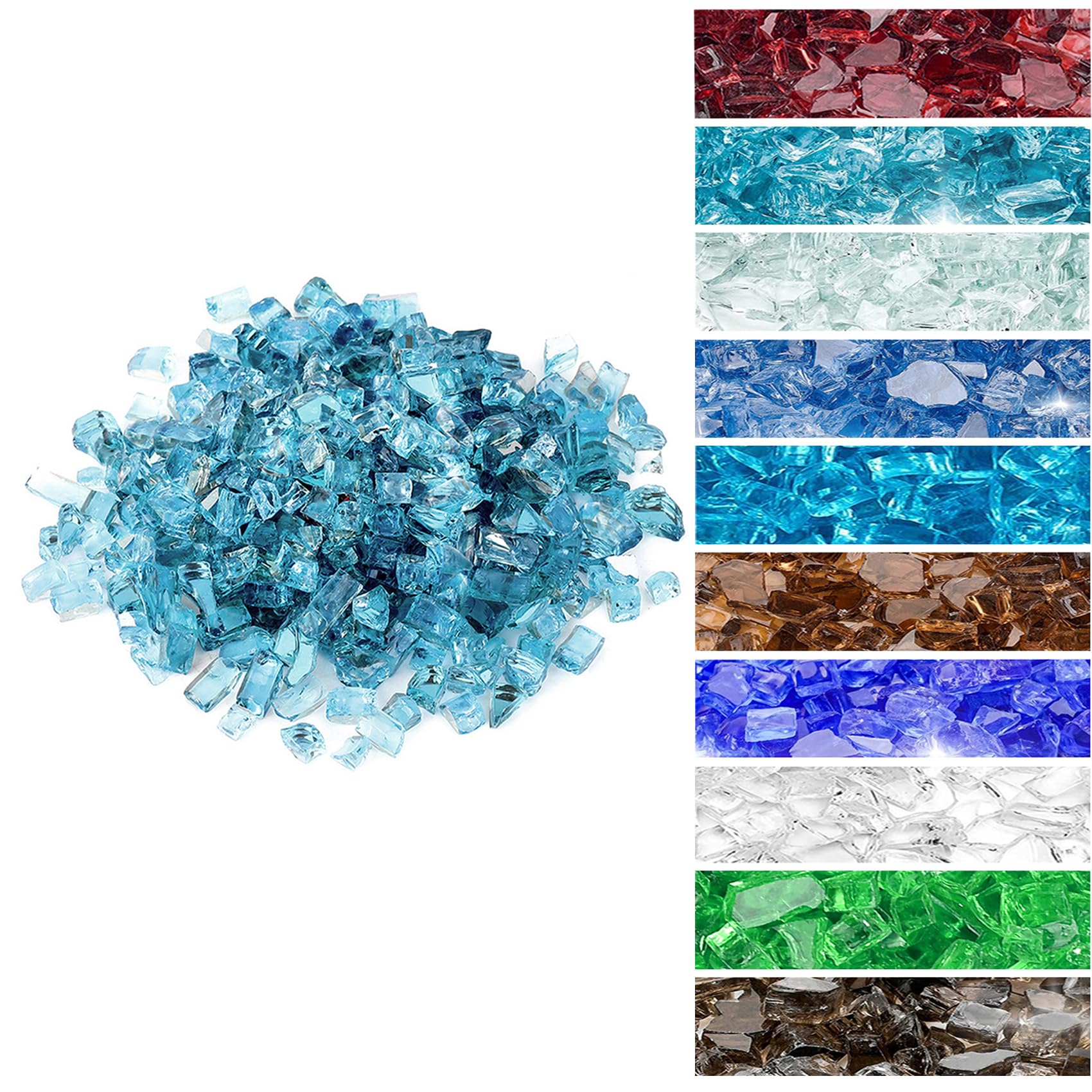 Onlyfire Fire Glass Rocks - Upgrade Your Fire Pit -1