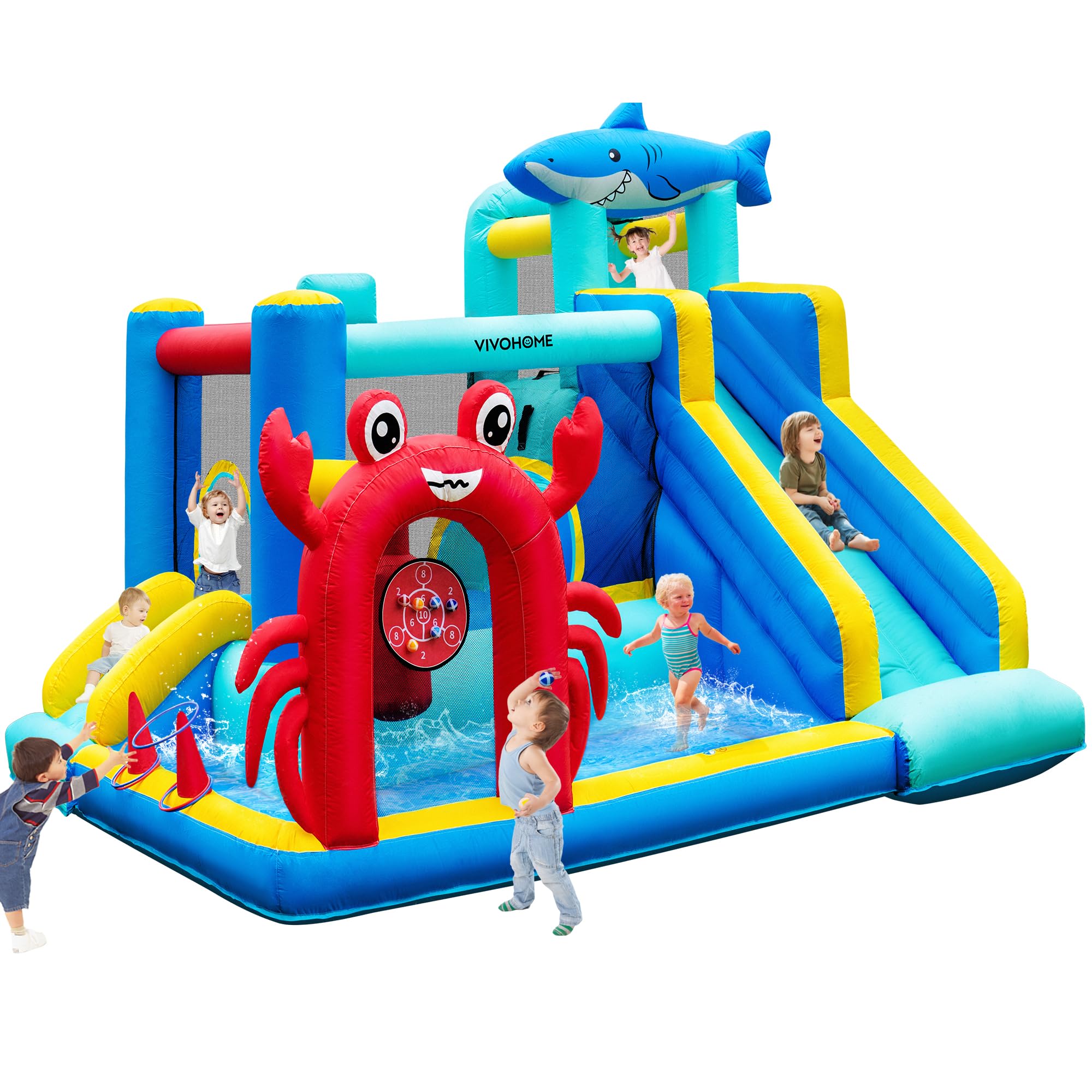 Bounce House For Big Kids 8-12 VIVOHOME Inflatable Bounce House