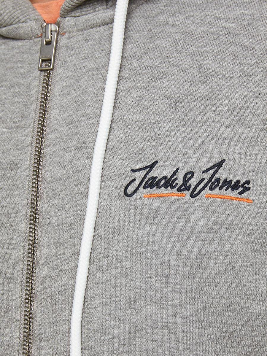 JACK & JONES Bluza z kapturem Mężczyźni JORTONS SWEAT ZIP HOOD STS