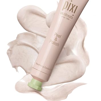 Pixi Beauty Peel & Polish | Natural Fruit Enzymes Resurface Skin | Gentle Exfoliator Promotes Healthy Complexion | 2.70 Fl Oz