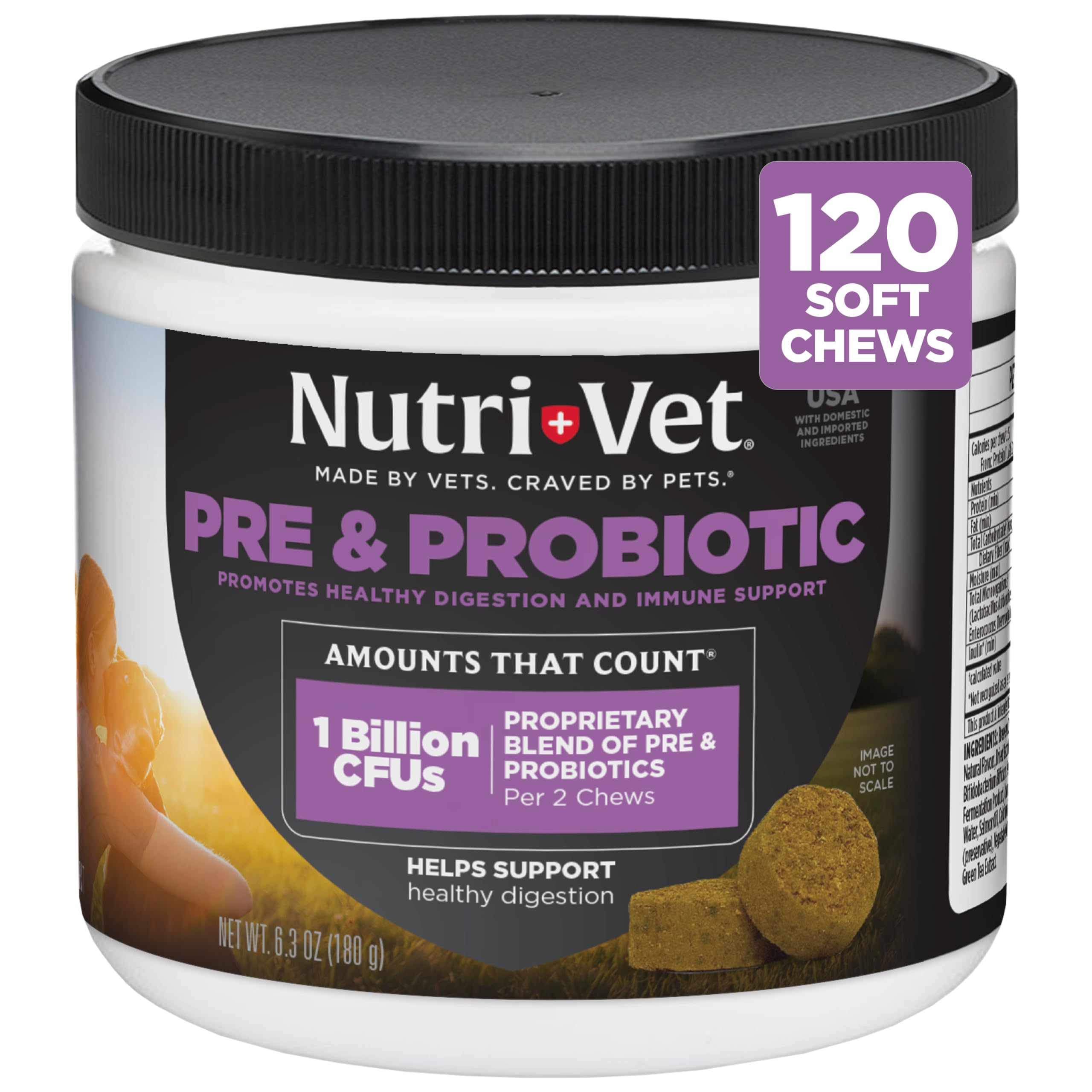 Nutri-Vet Pre+Probiotics
