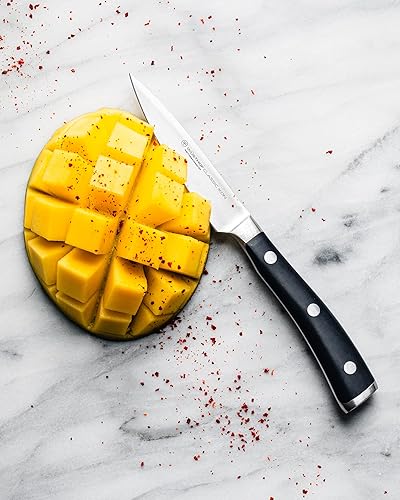 Vista 30 de WÜSTHOF Classic IKON - Cuchillo de chef de 8 pulgadas y cuchillo Santoku clásico IKON de 7 pulgadas con borde hueco