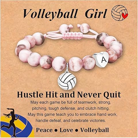 Stocking Stuffers for Teen Girls - Bracelets for Women Girls - Volleyball/Softball ...
