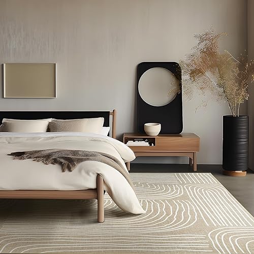 Miniatura 158 de Phantoscope Vintage Collection - Alfombra de área de 8 x 10 pies, alfombra grande para sala de estar, lavable, bohemio, antideslizante