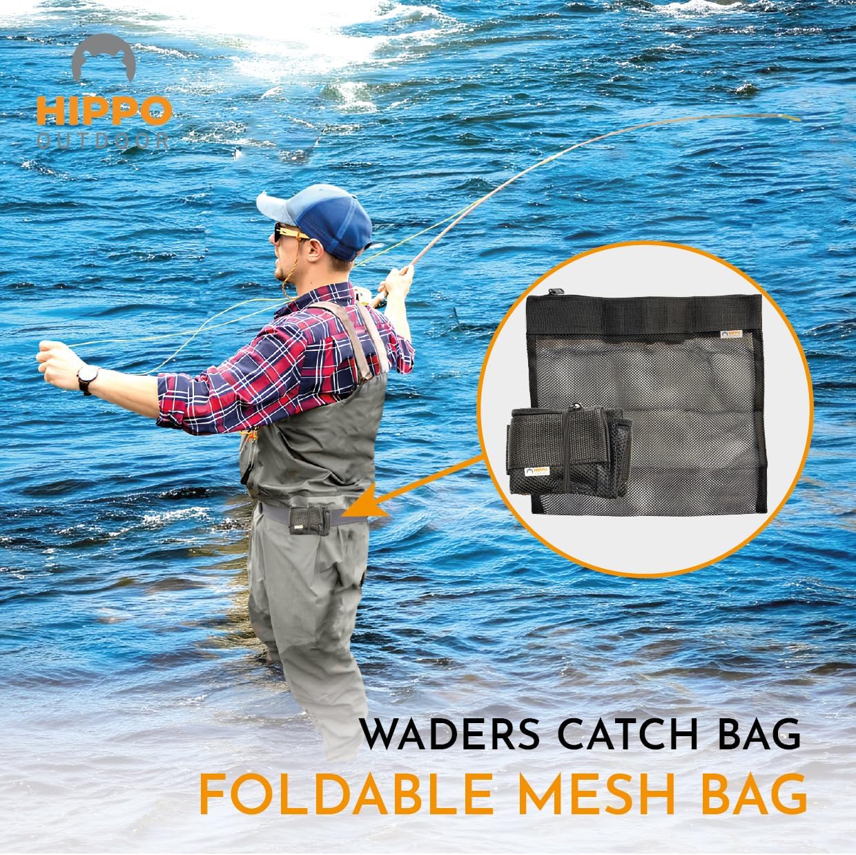 Waders Catch bag 8255