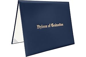 Make Your Own Diploma: Imprinted Diploma of Graduation Leatherette Padded Certificate Covers