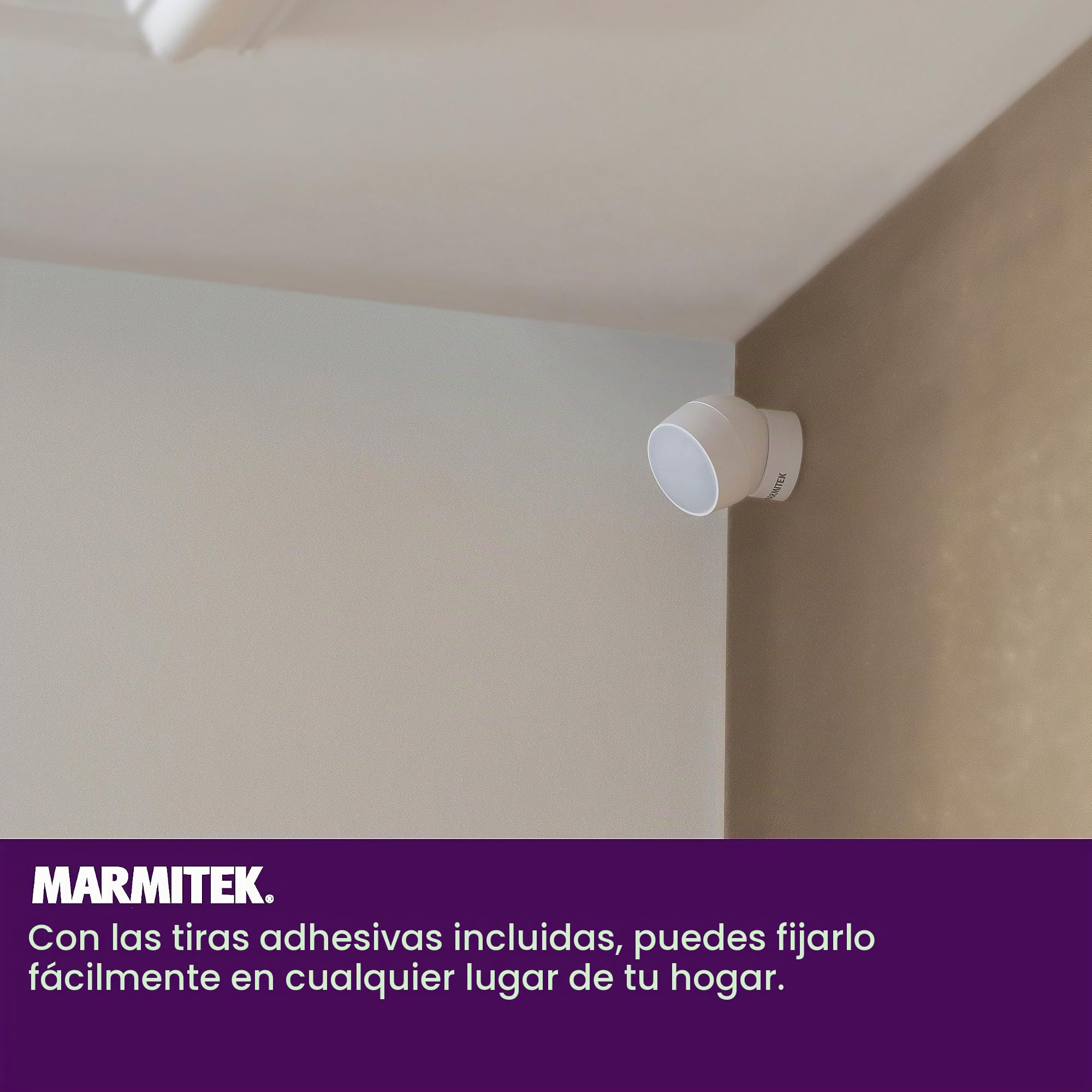 Detector de movimiento Zigbee - Marmitek Sense ME - Compatible con Home Assistant - MQTT - Motion Sensor - Zigbee 3.0 - Detecta movimiento para operar luces o dispositivos - Tuya