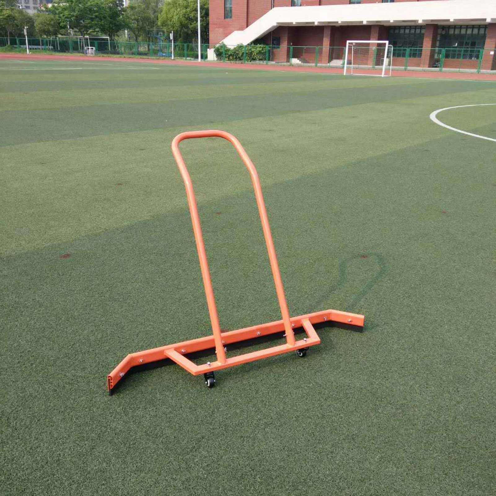 Spazzolone per Campi da Tennis, Scopa per Rugiada per Campi da Tennis, Rullo Ad Angolo Non Morto a 360 °, per Seminterrato di Scuole di Ospedali, Parco Giochi All'aperto (B)