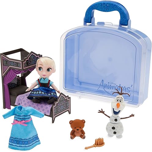 Disney Colección de Animadores Elsa Mini Set de Juego de Muñecas
