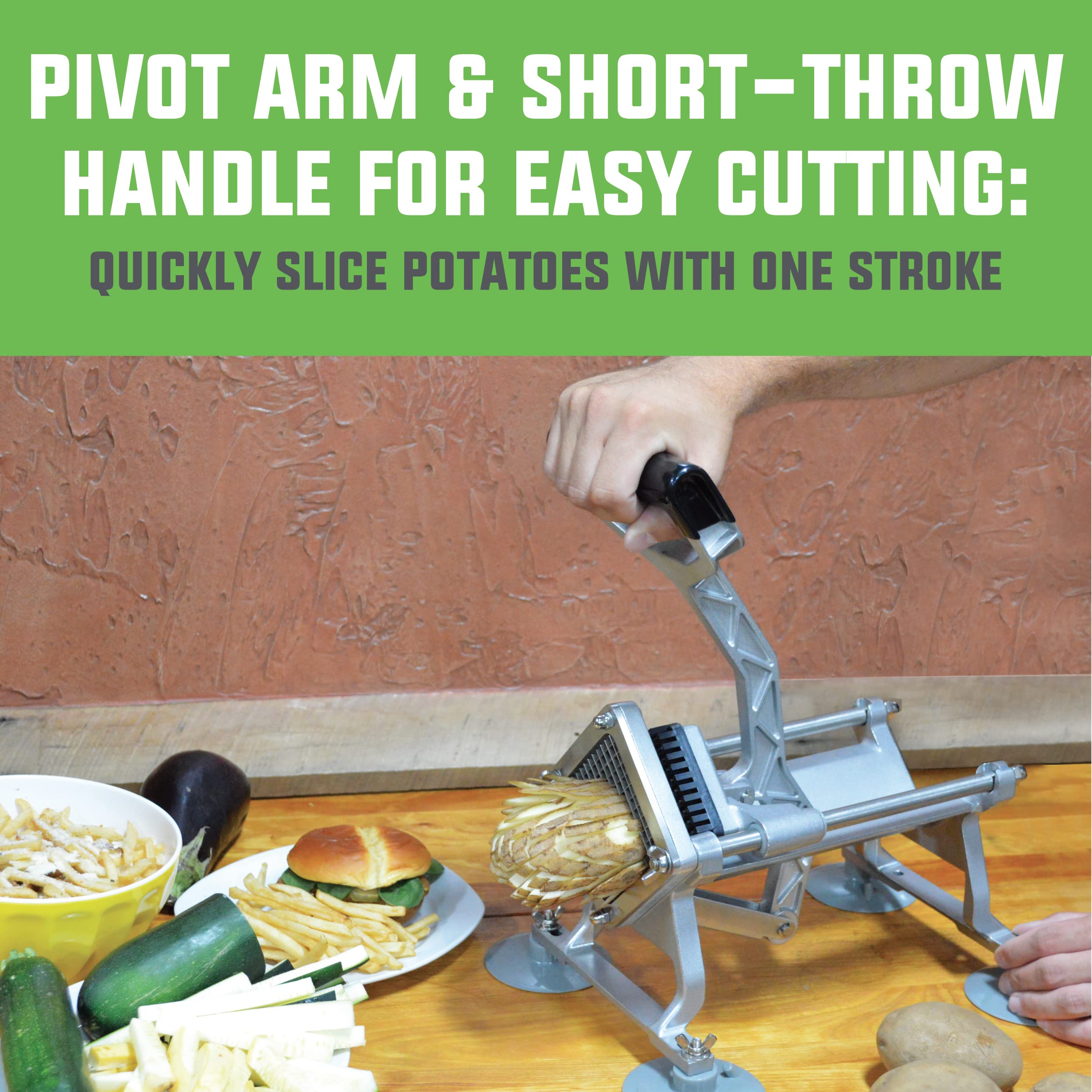 Krixx様 Amazon.com: ChefWurx Commercial Grade French Fry Cutter