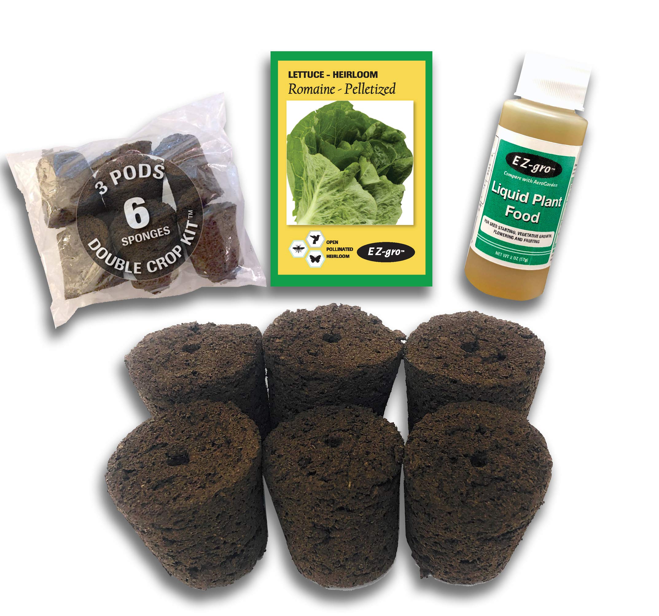 Buy Hydrohort Romaine Lettuce Seed Pod Kit is Compatible with Click and