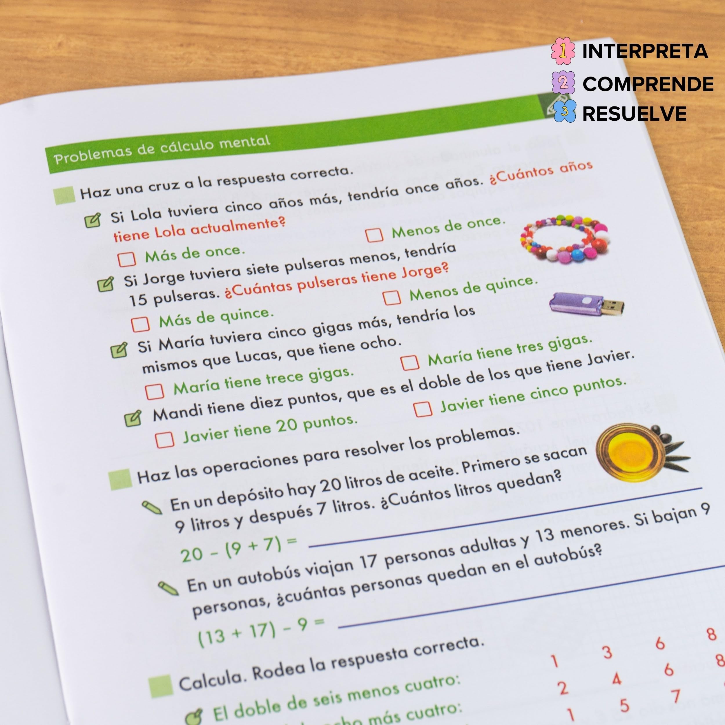 CUADERNO VERANO 4 PRIMARIA | Pack Problemas Matematicas 4 Primaria | Geu 4 Primaria | Mis Problemas Favoritos 4.1, 4.2 y 4.3