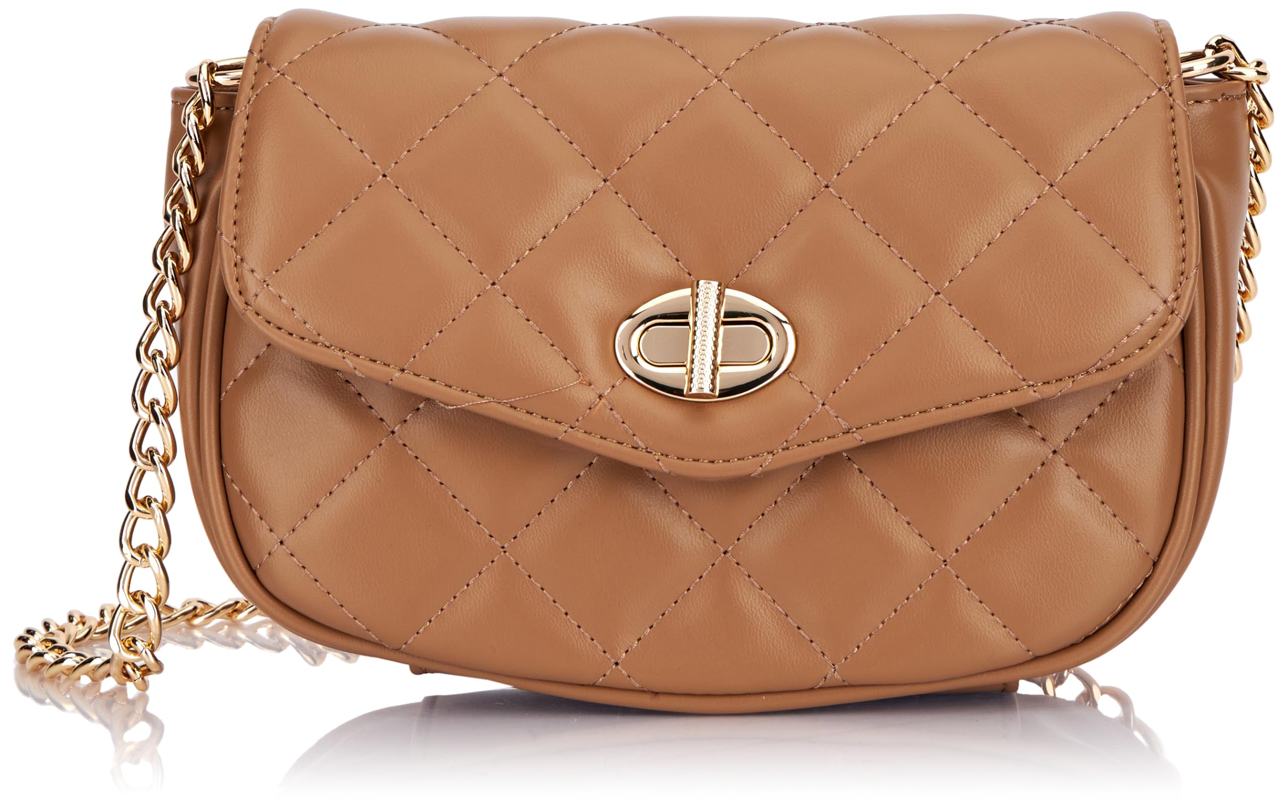 SIDONA Women's Clutch/Evening Bag, Dark Beige, One Size