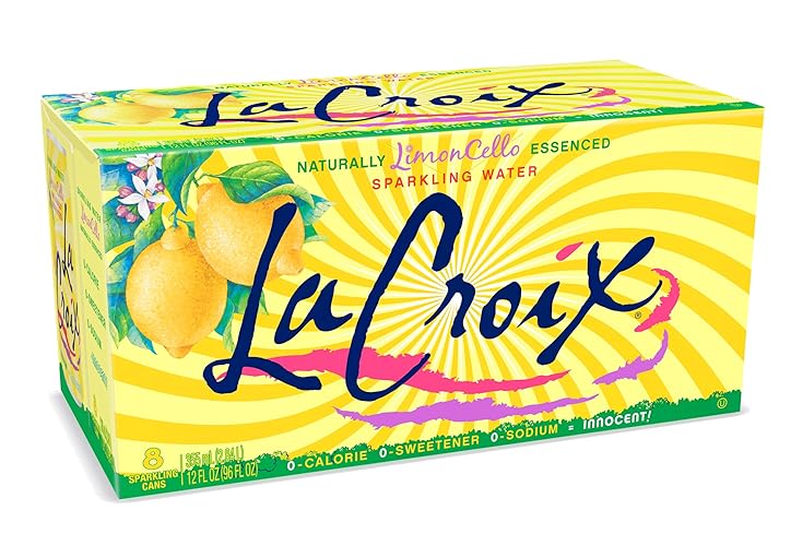 LaCroix Sparkling Water, LimonCello, 12 Fl Oz (pack of 8) - LimonCello - 12 Fl Oz (Pack of 8)
