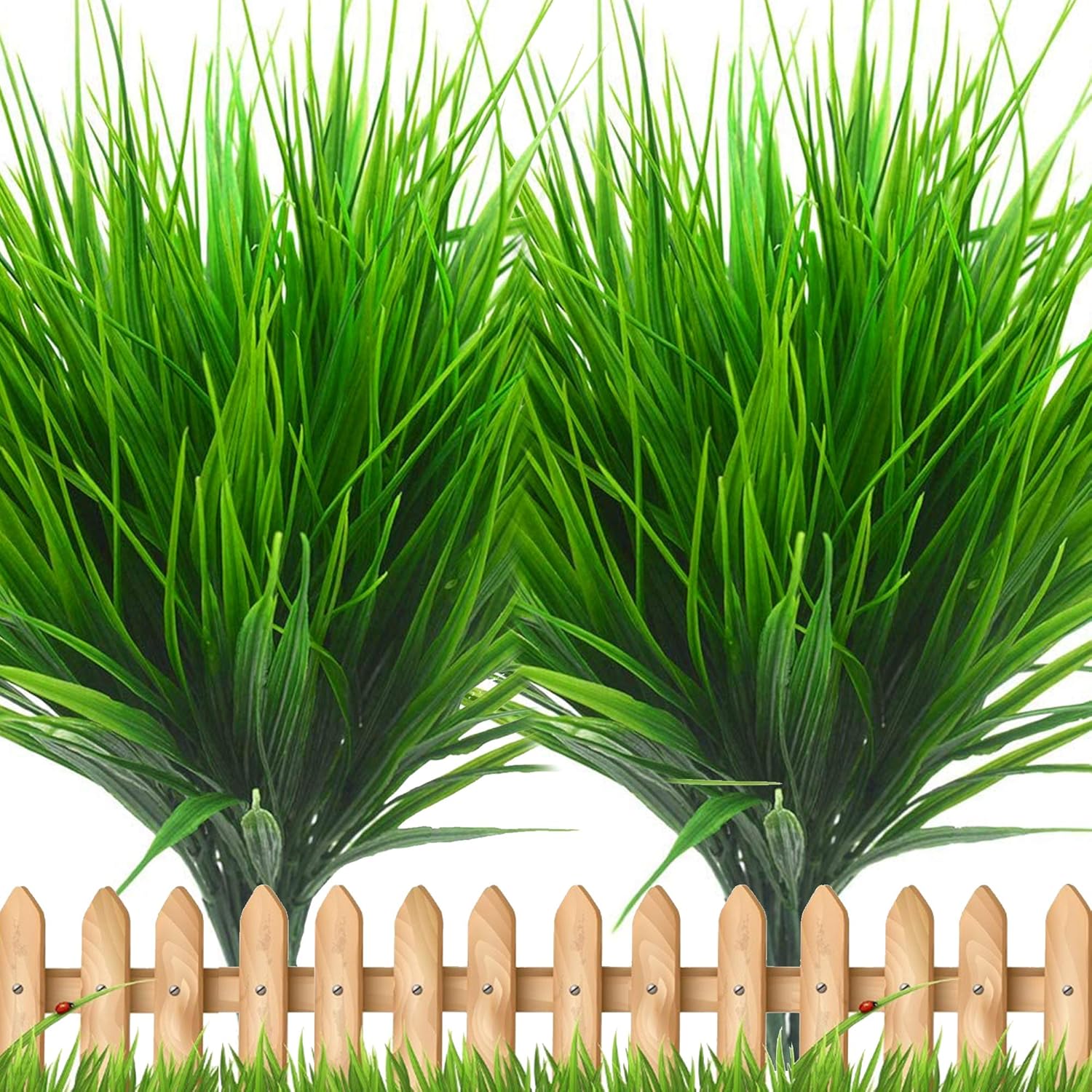 Artificial Wheat Grass Fake Outdoor Plants 20 Bundles