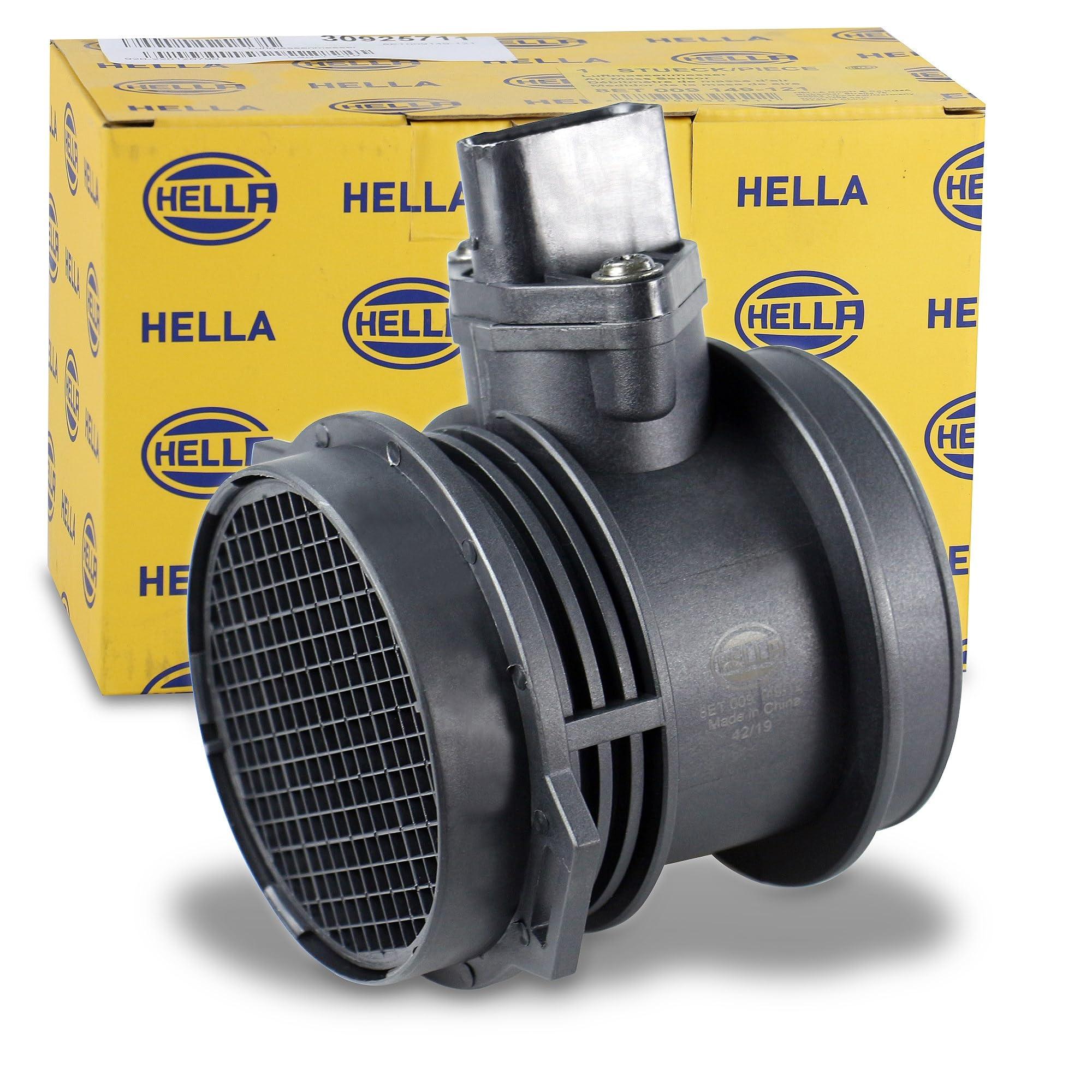 HELLA 8ET 009 149-121 Medidor de la masa de aire - 5polos - Tubuladura