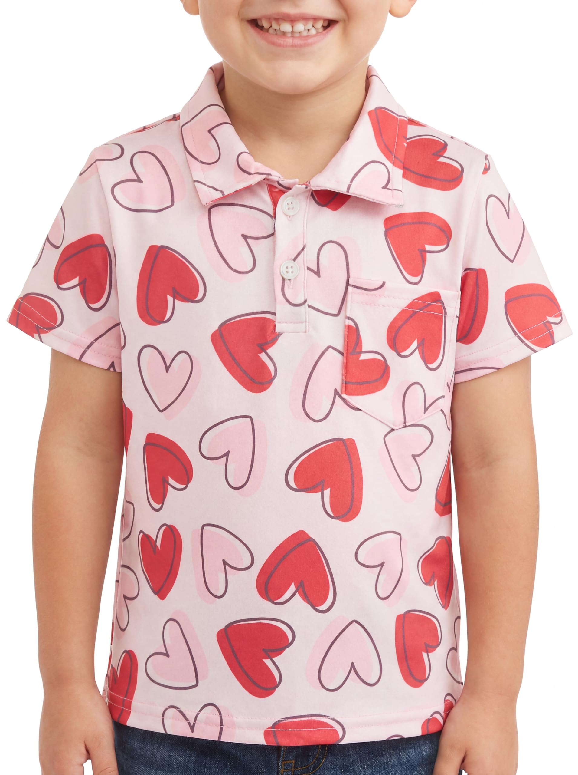 Unique Baby Moisture Wicking Kids Polo Shirts for Toddler Boys Polo Shirt