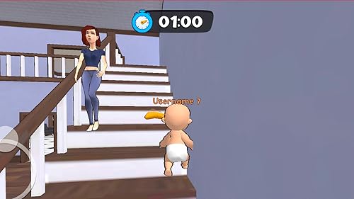 Baby & Mommy Simulator Daddy Hide And Seek 3D Baby Simulator Game