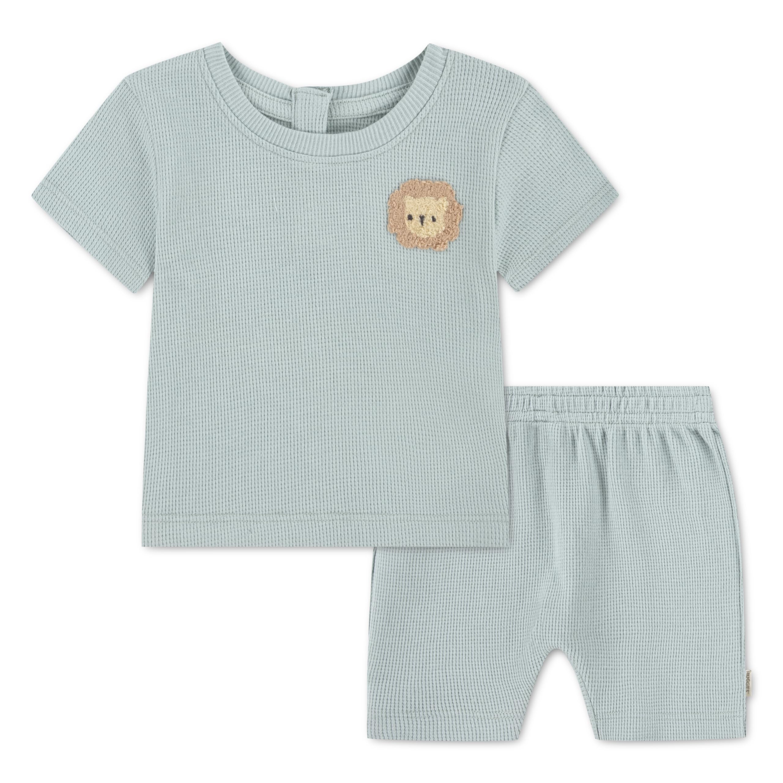 Huggies Short-Set Orange Baby Jungen