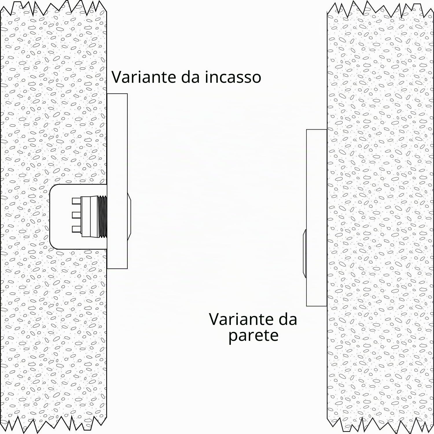 Metzler campanello esterno inox LED con incisione 3D antracite RAL 7016 IP67 montaggio flessibile placca acrilico antigraffio facile installazione 10 anni disponibilità ricambi visibilità notturna