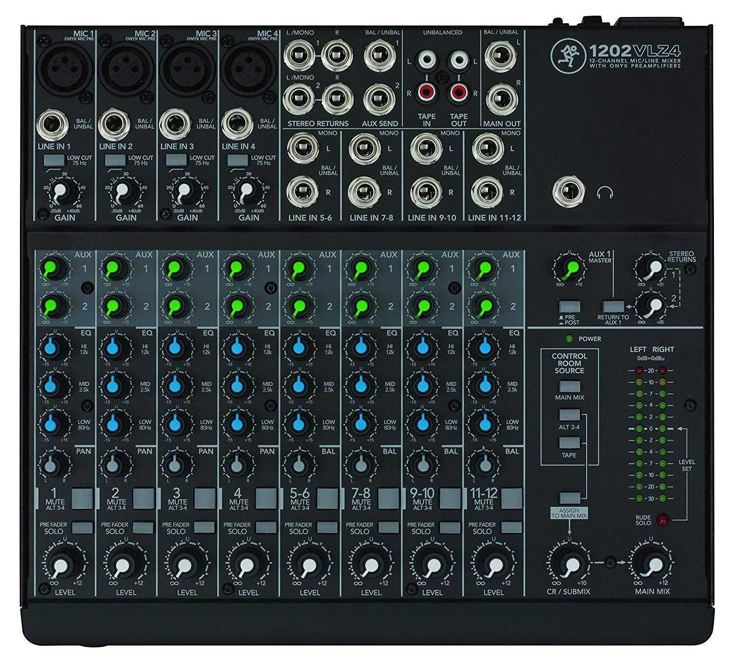 MACKIE マッキー 12チャンネルアナログミキサー ONYX 1220i Mackie 