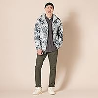 Vista 5 de Tienda Essentials Men's Lightweight Water-Resistant Packable Hooded Puffer Jacket