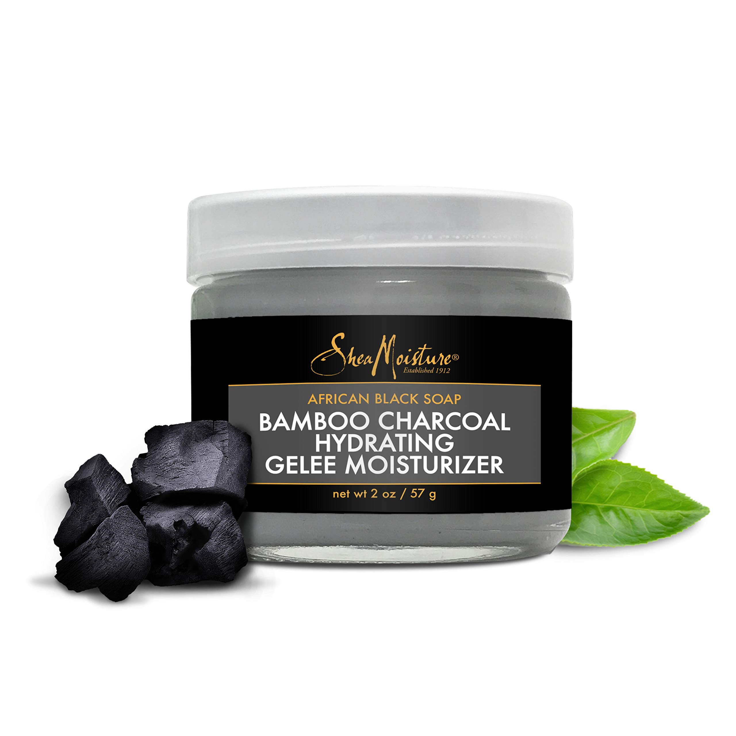 SHEA MOISTURE Afrika Siyah Sabunu ve Bambu Kömürü Jel Nemlendirici 57GR 2oz