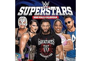 WWE Superstars 2022 Wall Calendar