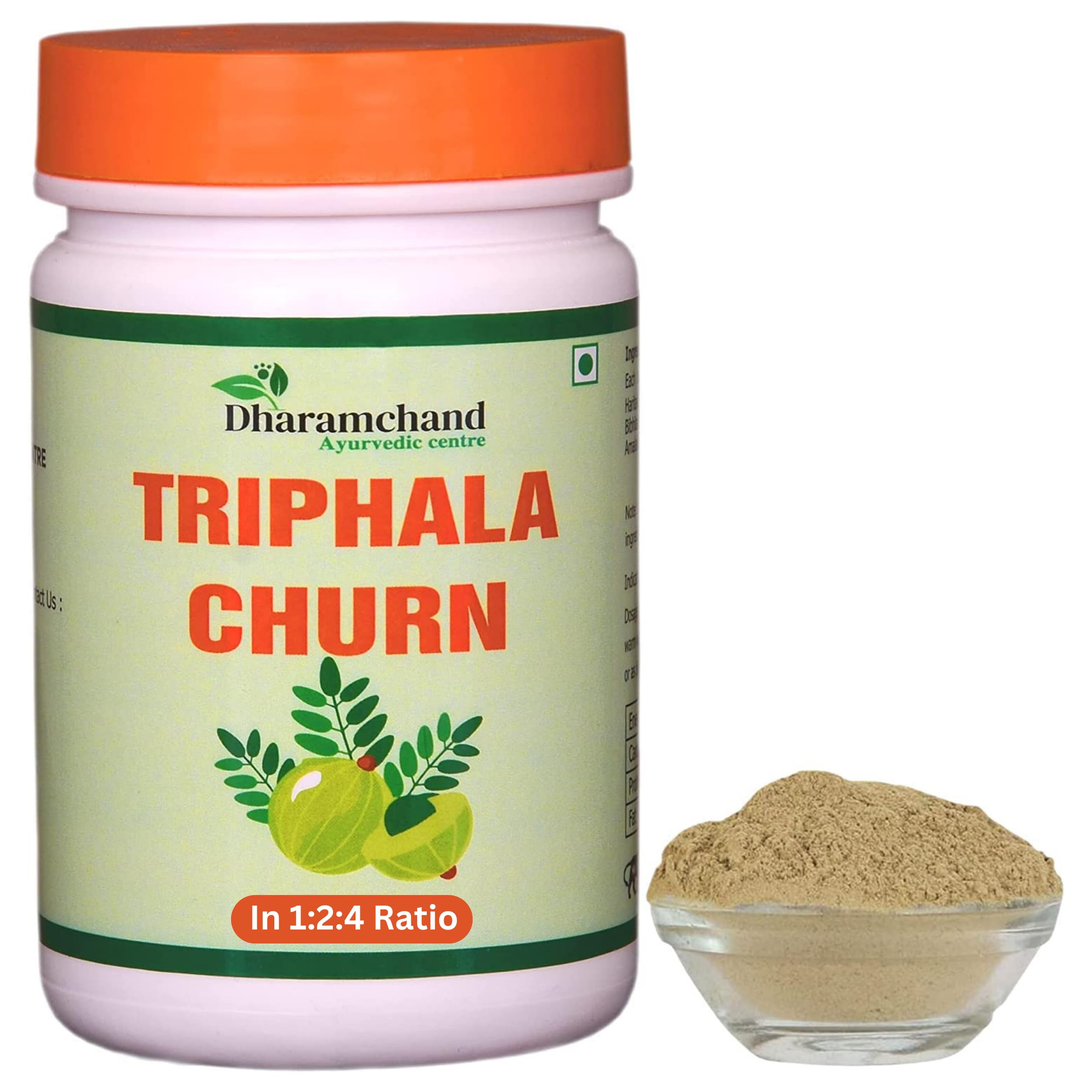 Dharamchand Ayurvedic Centre® Triphala Churna 200g | 1:2:4 Ratio Powder of Harad, Baheda & Amla. (त्रिफला)… (B0C7QG2Z5G) Amazon Price History, Amazon Price Tracker