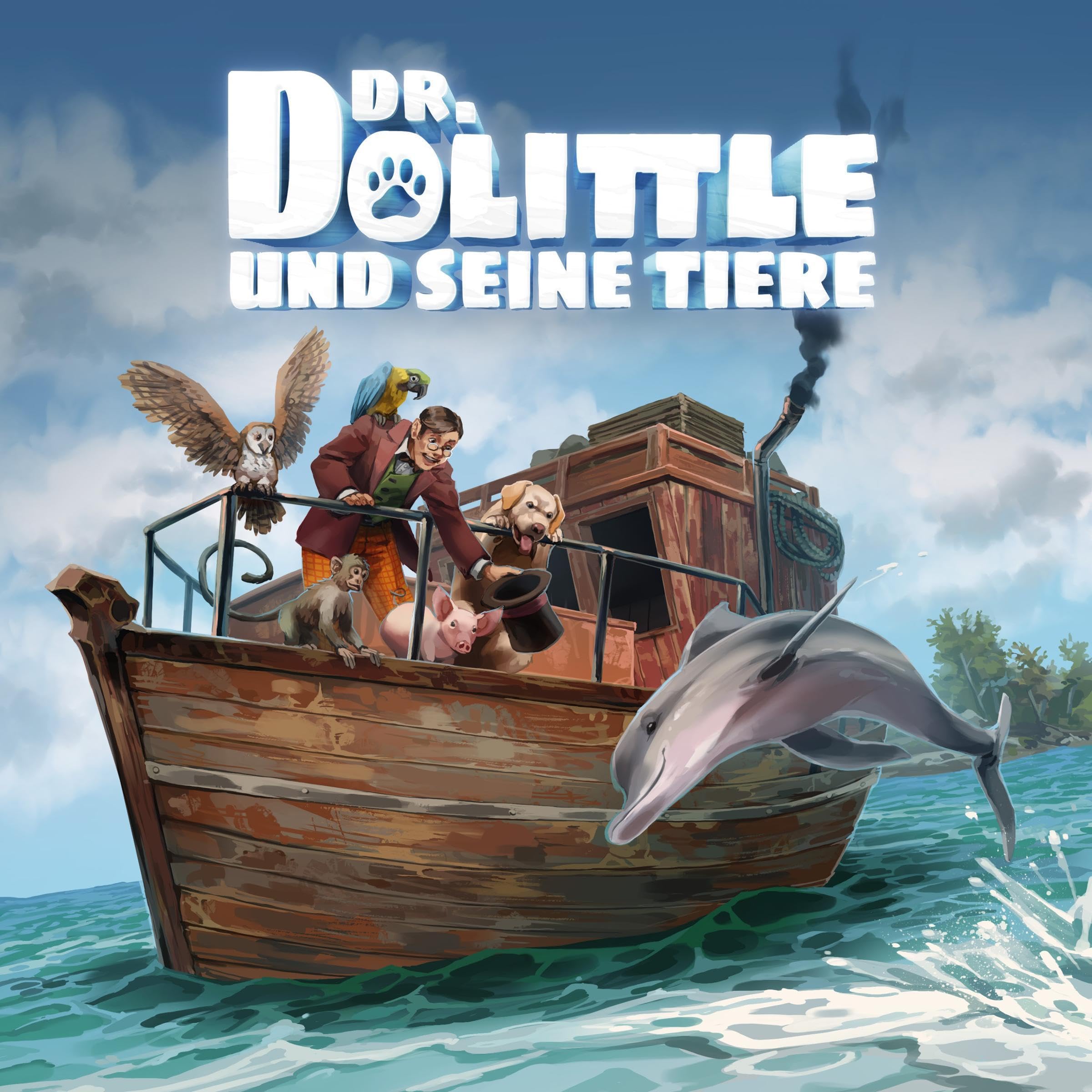 Cover art for Dr. Dolittle und seine Tiere