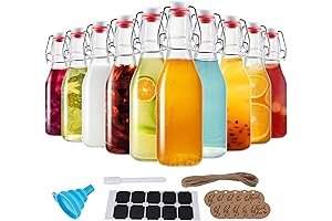 Nuka Cola Quantum Bottling Solution: Swing Top Glass Bottles 8oz