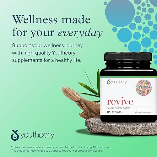 Miniatura 7 de Youtheory Revive Advanced 120 unidades 1 botella RX00320US
