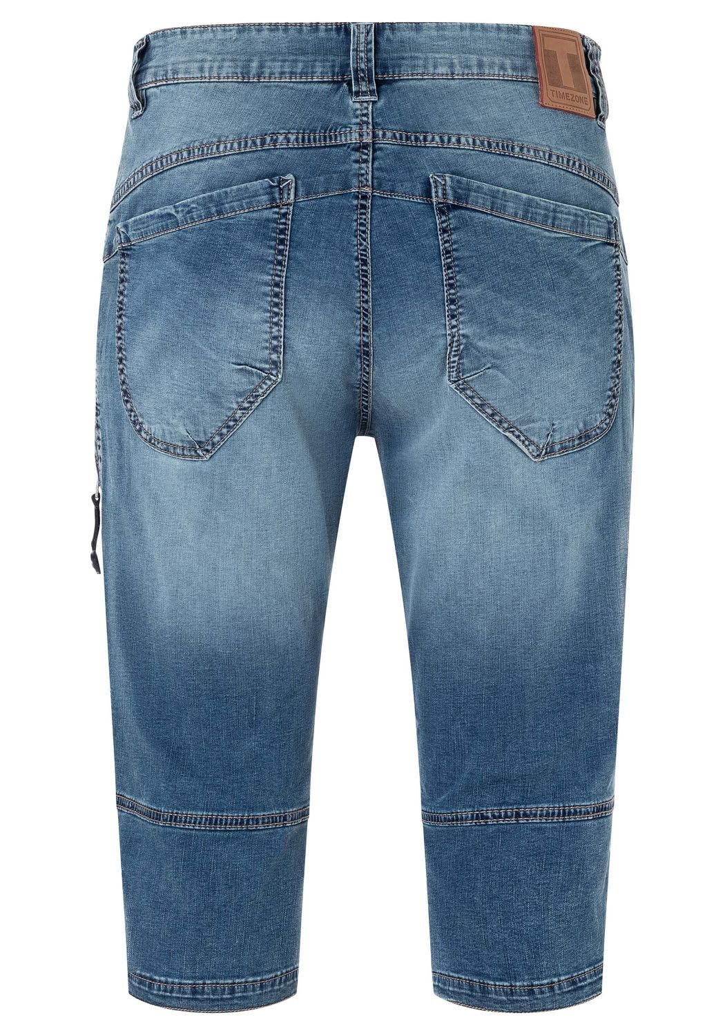 Timezone Herren 3/4 Jeans Shorts 25-10027 ConnorTZ knielange Jeanshose