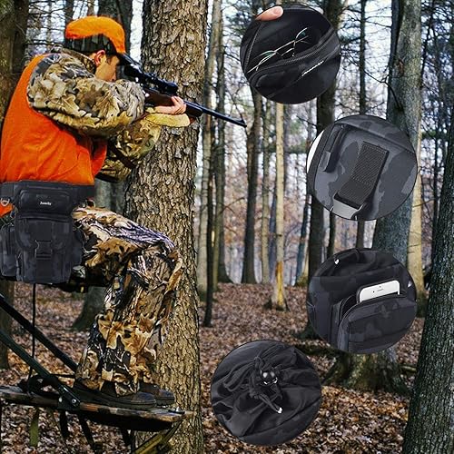 Miniatura 3 de Jueachy Bolsa de pierna para hombre, táctica, detección de metal, muslos con bolsa para botella de agua