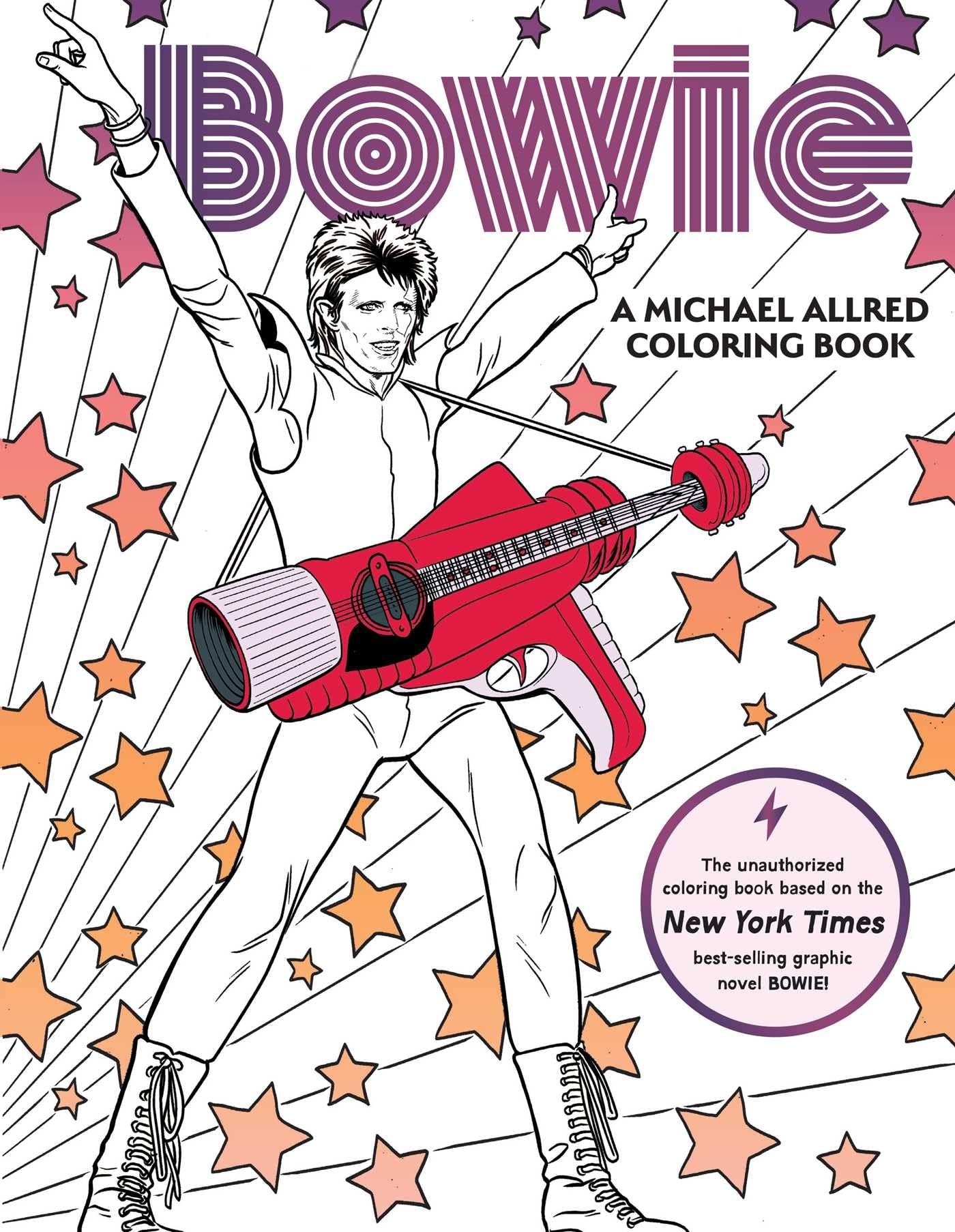 Insight Comics BOWIE: A Michael Allred Coloring Book
