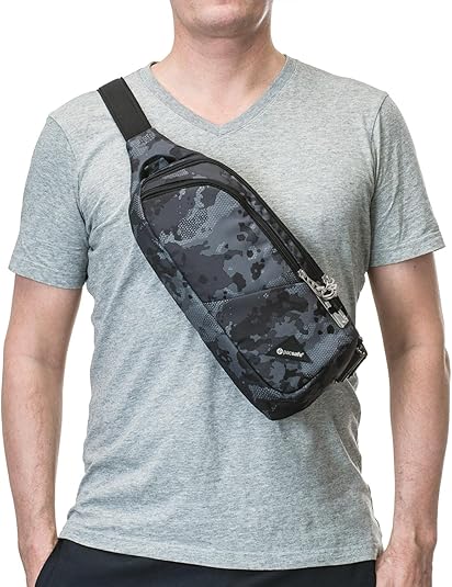 Pacsafe Vibe 150 Anti-Diebstahl Cross-Body Pack, 210D Nylon Ripstop
