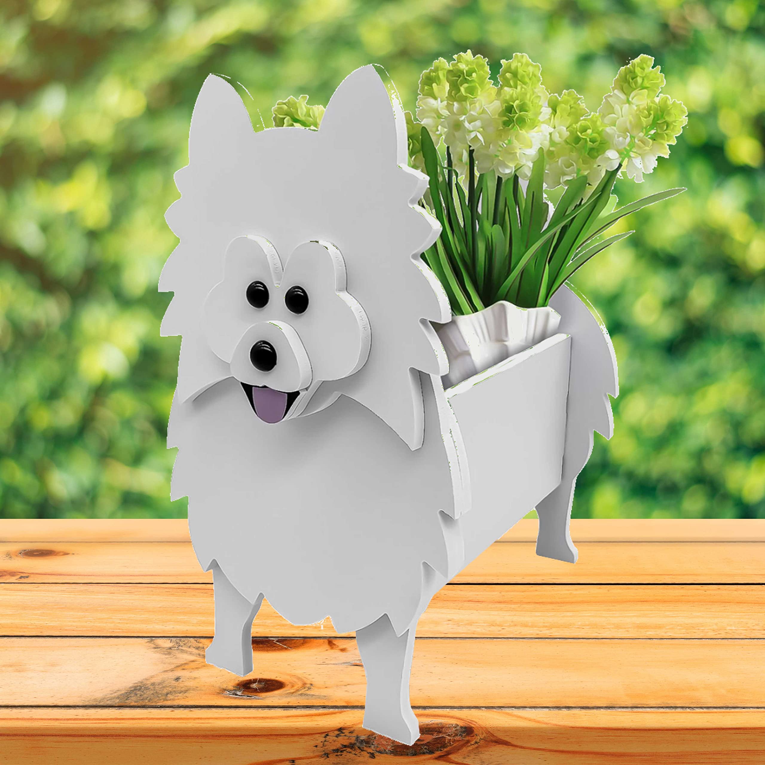 Pot De Fleurs En Résine - COLAXI - Dessin Animé Mignon - Asymétrique - Percé - Jardin