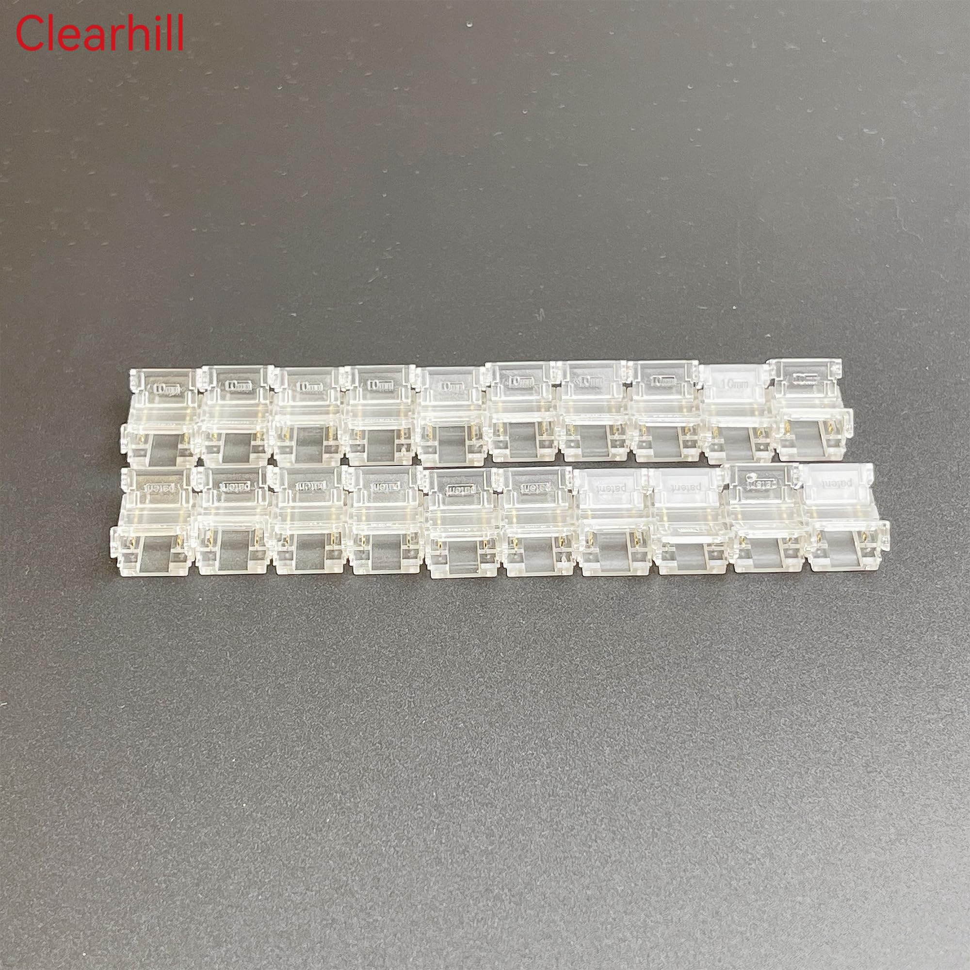PAUTIX COB LED Streifen Steckverbinder Set für RGBIC COB LED Streifen,3