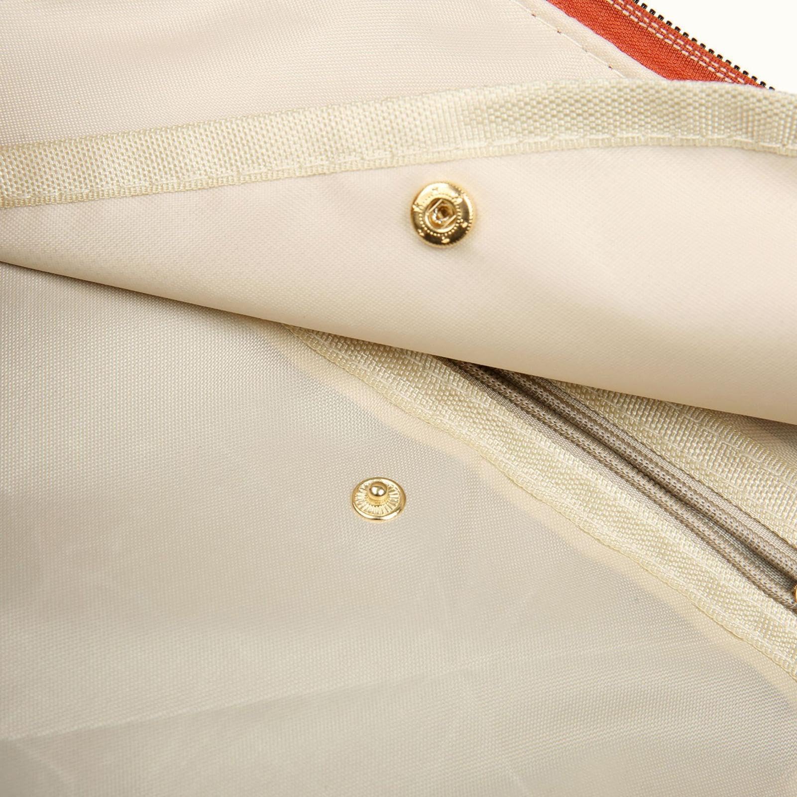 Borsina pieghevole per viaggi, borsone pieghevole Weekender personale di | Borsa Duffel con scomparti e cinturini separati, busta weekend impermeabile per donne