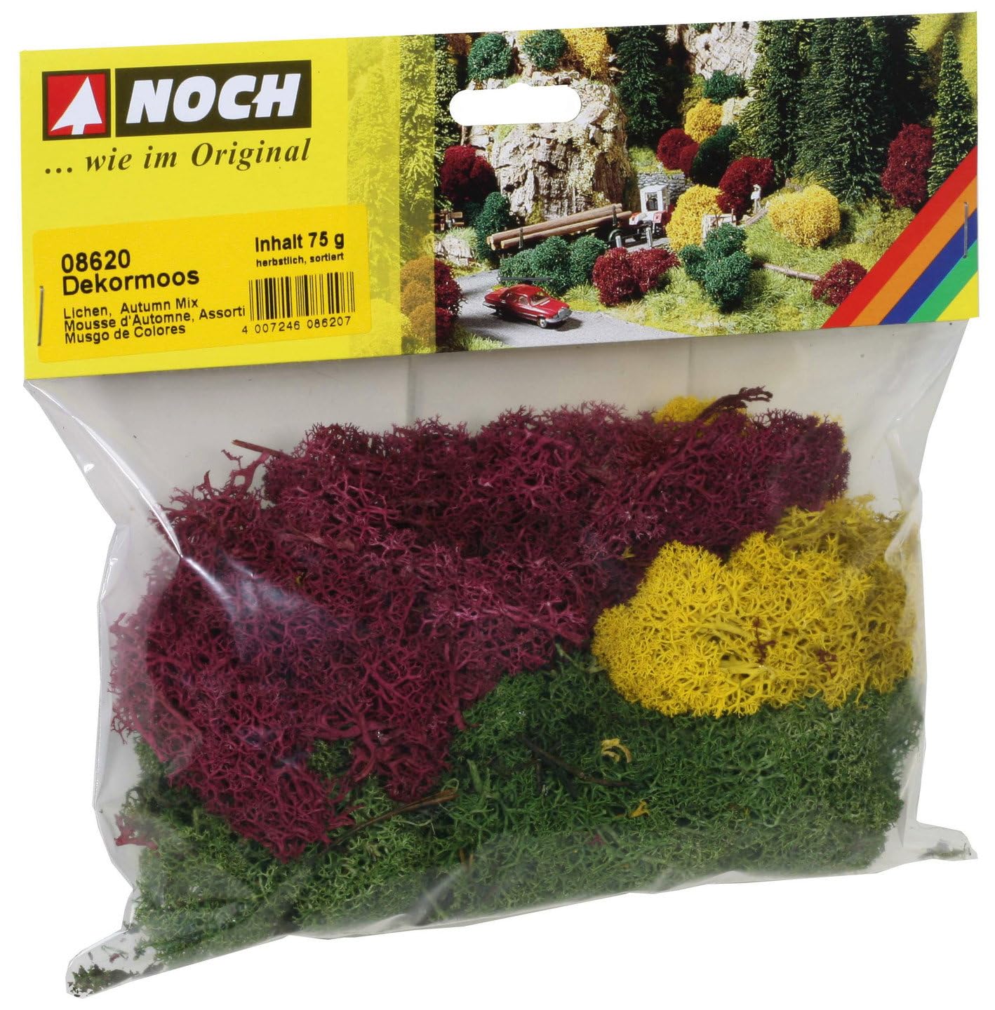 Noch 08620 Lichen Autumn Mix Assorted Landscape Modelling