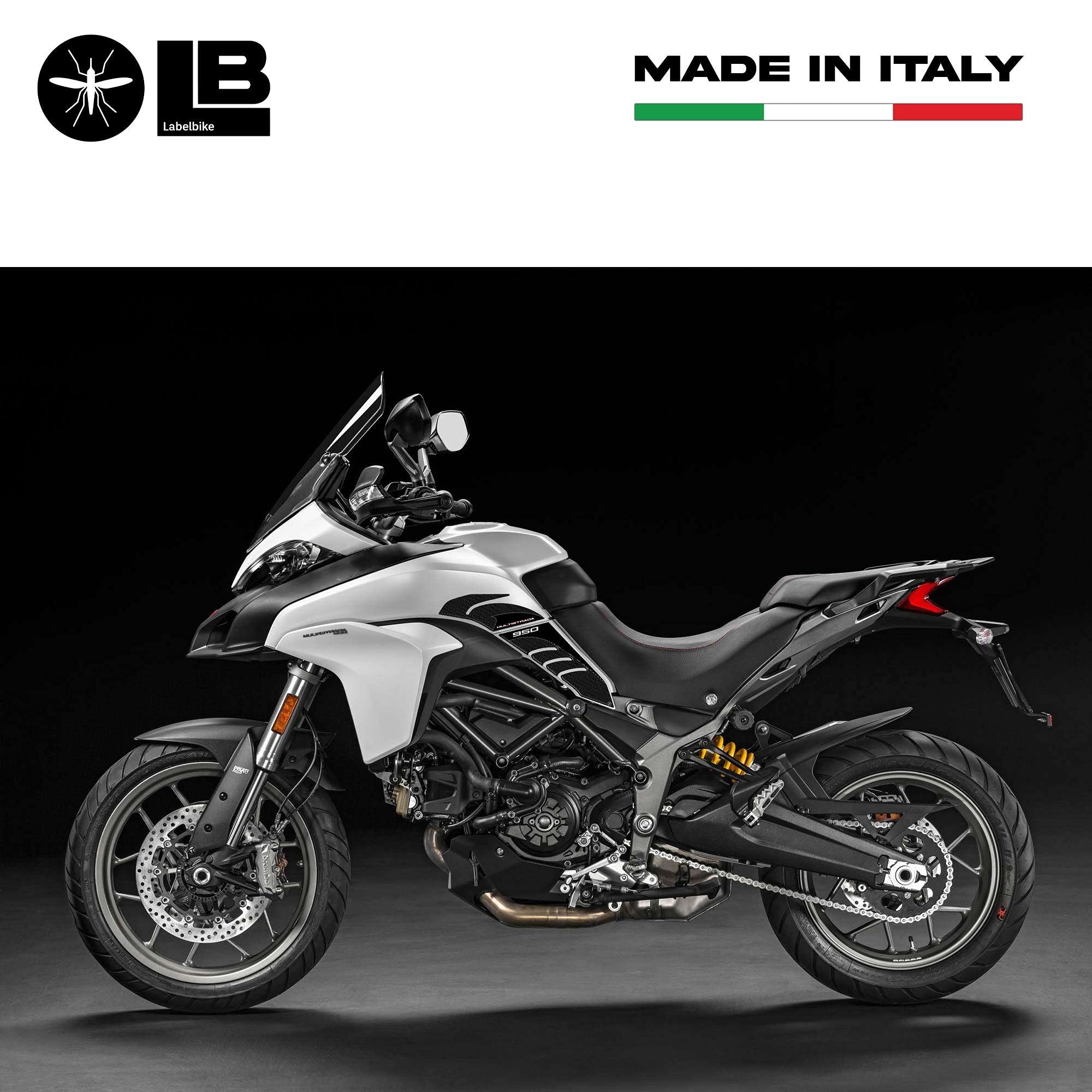 Motorrad Tankschutz Aufkleber Für Ducati Multistrada 950 – 3D, Handbeschichtet, Made In Italy