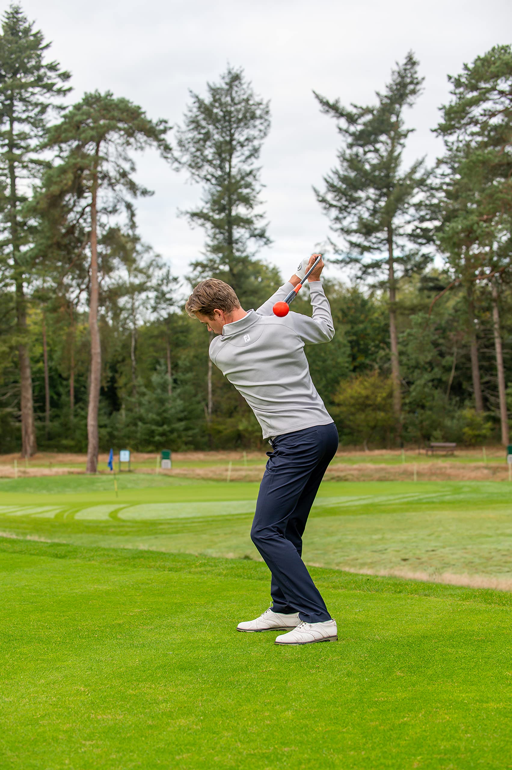 Pure2Improve Tempo Trainer Flexible Shaft Golf Swing Trainer Improving Swing Tempo and Fluidity, and Achieving Greater Distance and Accuracy, 40-Inch