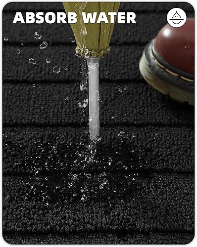 Miniatura 10 de Color G Alfombra de camino de cocina antideslizante, lavable, tapetes de cocina para el piso frente al fregadero, absorbente, tapete de cocina color