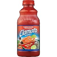 Vista 45 de Clamato Cóctel de tomate original, botellas de 64 onzas líquidas (paquete de 8)