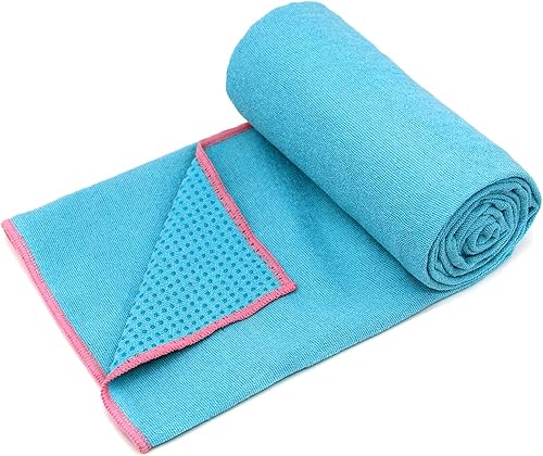 Miniatura 2 de Eunzel Toalla de yoga caliente  Toalla de microfibra antideslizante para esterilla de yoga con punto de agarre absorbente de sudor, toalla para yoga