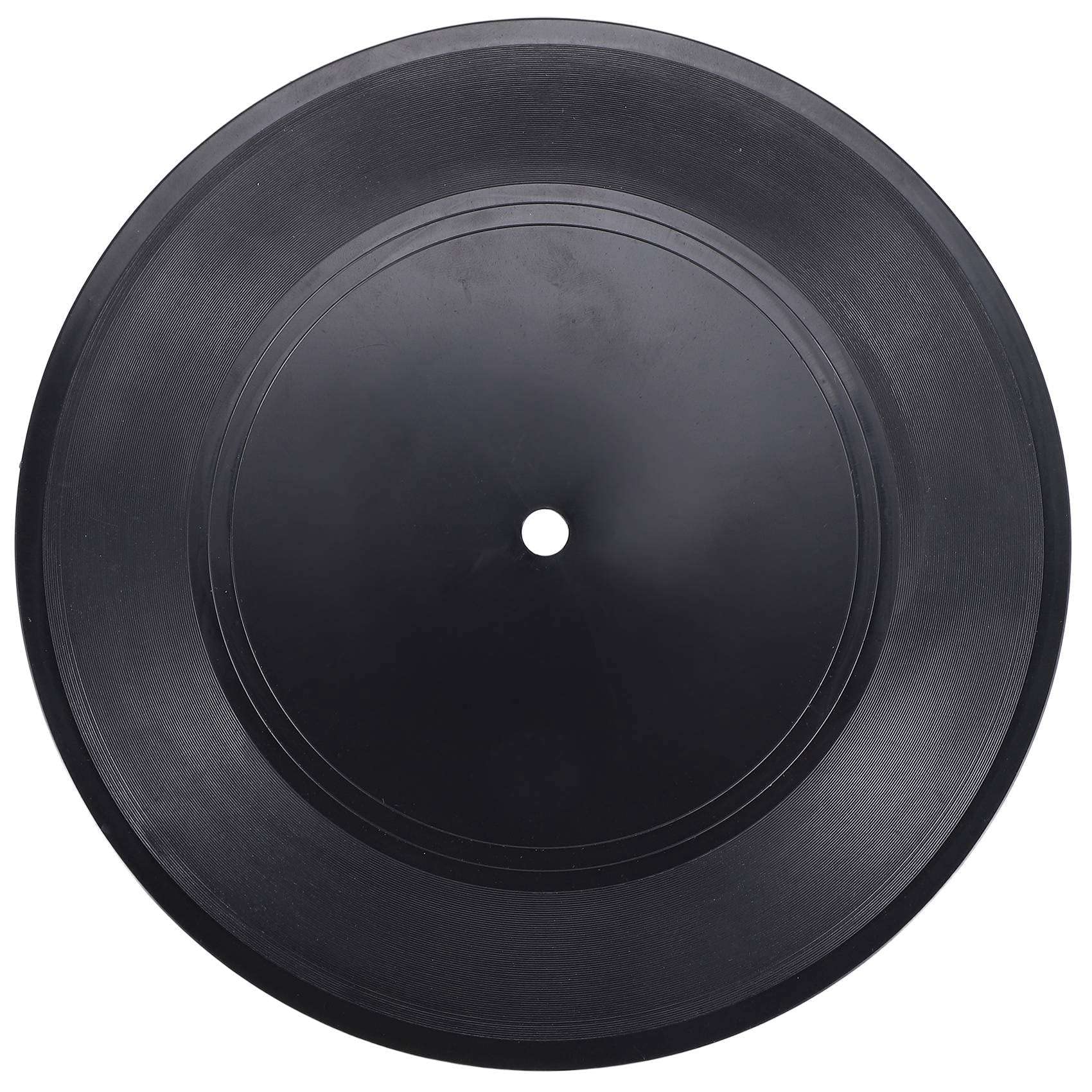 Dischi nel Vinile Vuoti CD da 7 Pollici per La Decorazione della Stanza CD Decorazione della Parete Dischi nel Vinile Decor Nero Decorazioni per Dischi Falsi (72 Pezzi)